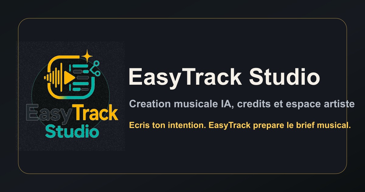 EasyTrack Studio